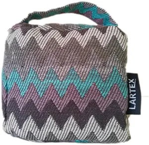 Peso de Porta Lartex Cubo Jacquard Verde 1,5kg