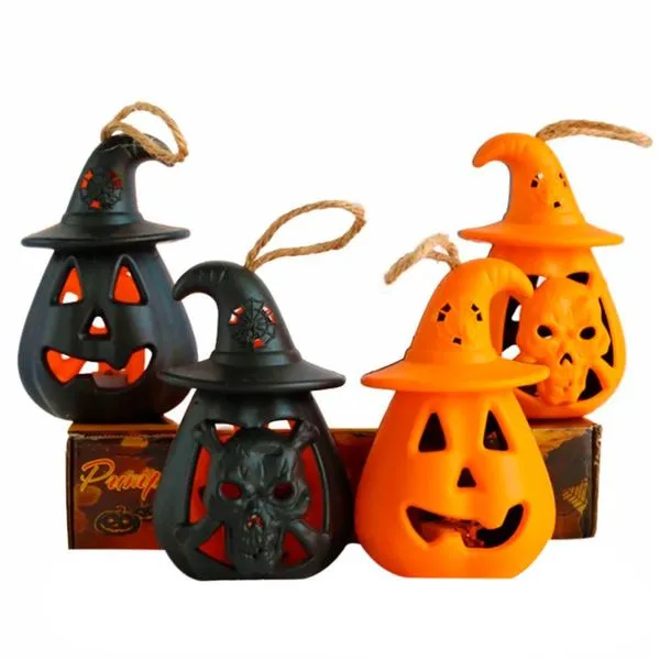 Enfeite Abóbora Halloween Brasilflex Bruxa