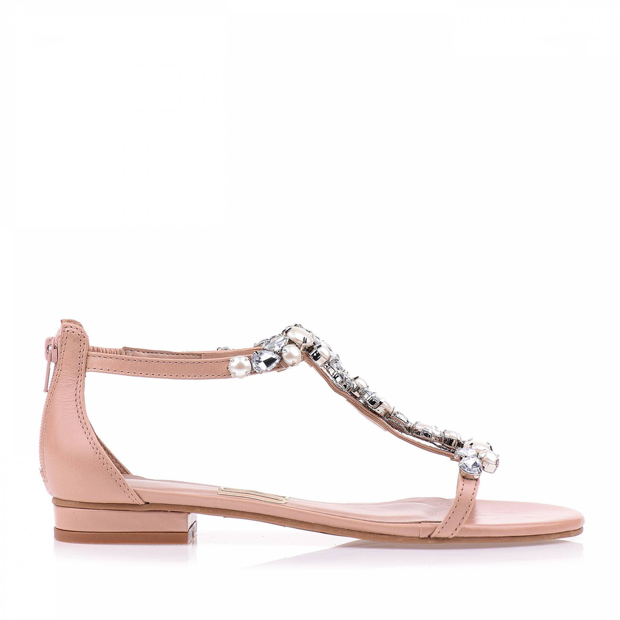Flat Couro Nude