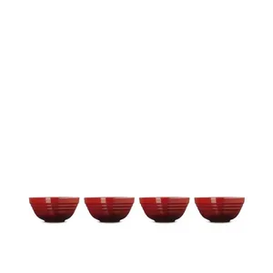 Set 4 Mini Bowls Coração Le Creuset Vermelho-UN