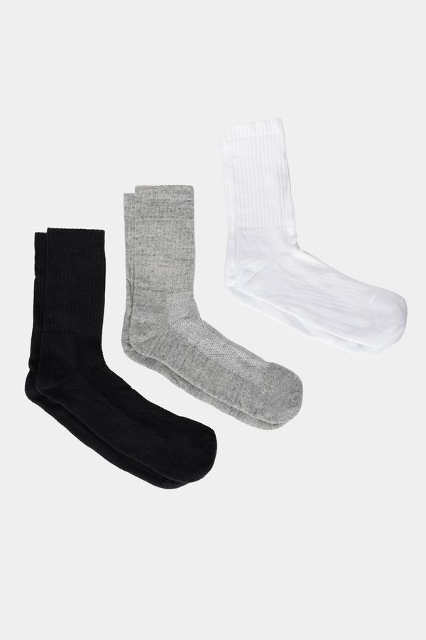 Kit Meia Básica Cano Médio Diversas - 39A43