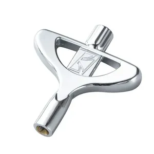 Chave de Tensão para Bateria Tama TDK10 Cromada Afinação Precisa e Rápida Prata Tama Drums Chave de Tensão Bateria TDK10 Cromada Afinação Precisa Prata Tama Drums