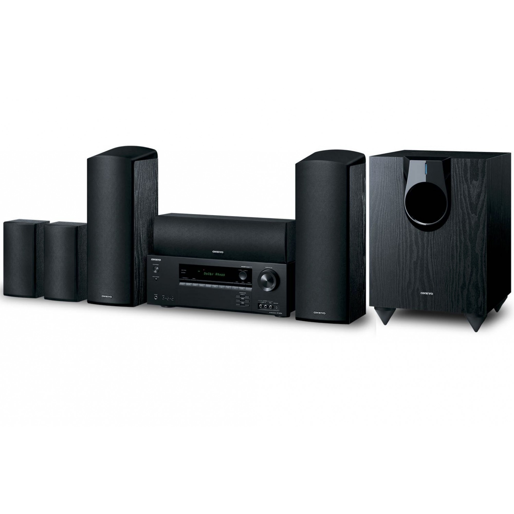 Home Theater 5.1.2ch Dolby Atmos Onkyo HT-S5910 Zona B 4K Bluetooth - 110v