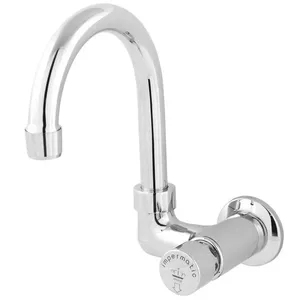 Torneira Automática para Lavatório de Parede Impermatic 1005 com Sensor Acabamento Cromado Prata Imperatriz Metais Torneira Automática Impermatic 1005 com Sensor Parede Cromado Prata Imperatriz Metais