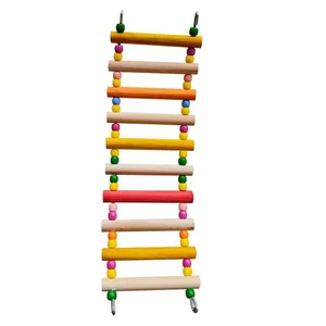 Brinquedo para Aves Escada 10 Degraus Real Brinquedos Pet Único