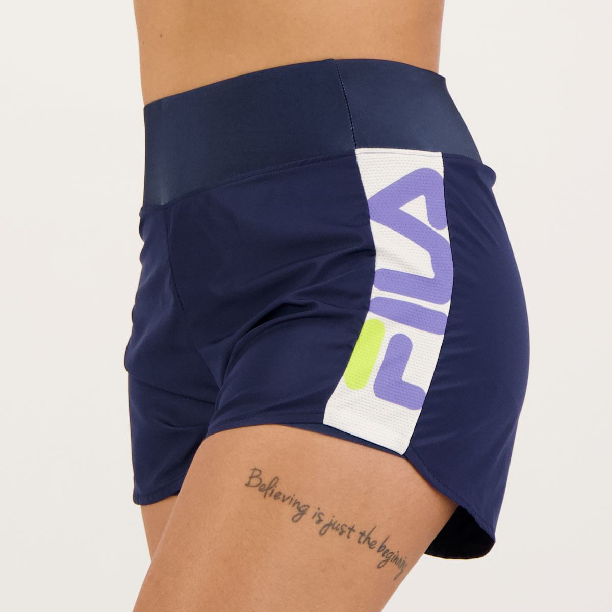 Shorts Fila Journey IV Feminino Marinho