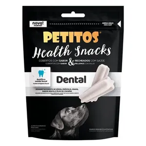 Petisco Petitos Para Cães Dental Health Snacks Caixa 10 Unidades 85g (MP)