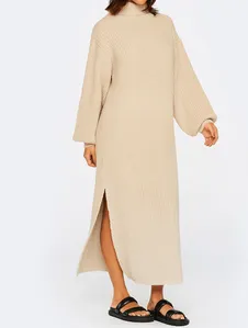 Vestido Midi Tricot Atelier LINHO P