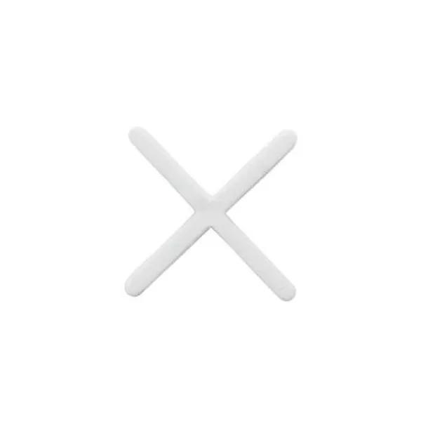 Espaçador para Revestimento Cerâmico 2,0MM para Assentamento com Alinhamento Perfeito Branco DTOOLS Espaçador para Revestimento Cerâmico 2,0MM com 100 UNIDADES e Alinhamento Preciso Branco DTOOLS