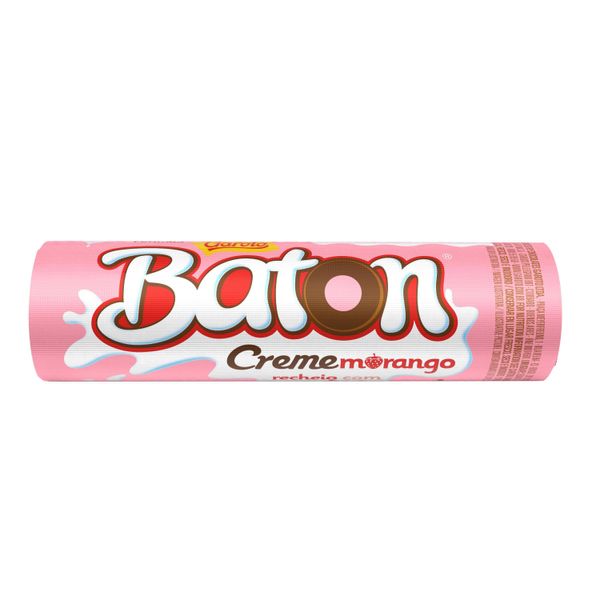 Chocolate Baton Creme Morango 16G