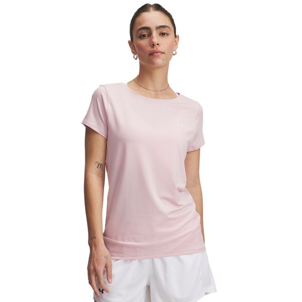 Camiseta de Treino Under Armour HeatGear Feminina G Azul