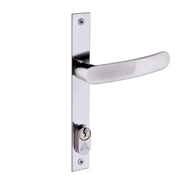 Fechadura Externa Aliança Perfil Estreito F-1400 Inox (MP)