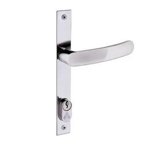 Fechadura Externa Aliança Perfil Estreito F-1400 Inox (MP)