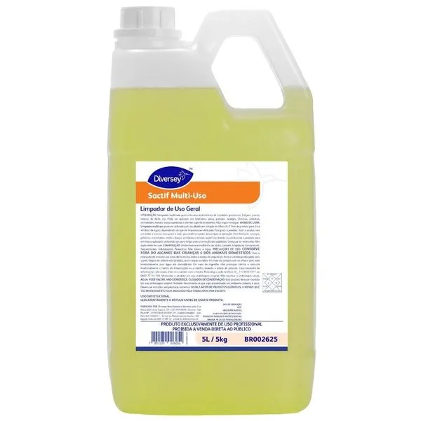 Detergente Líquido Multi-Uso Diversey 5L BR002625 (MP) Detergente Líquido Multi-Uso Diversey 5L (MP)