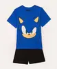 pijama infantil curto sonic azul 10