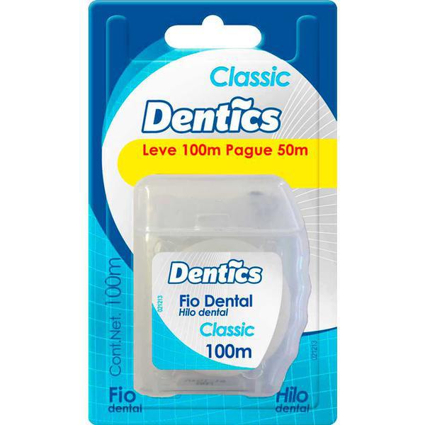 Fio Dental Dentics Classic Leve 100 Pague 50M