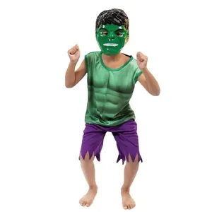Fantasia Infantil Hulk Ione E Eduardo Tamanho G (MP)