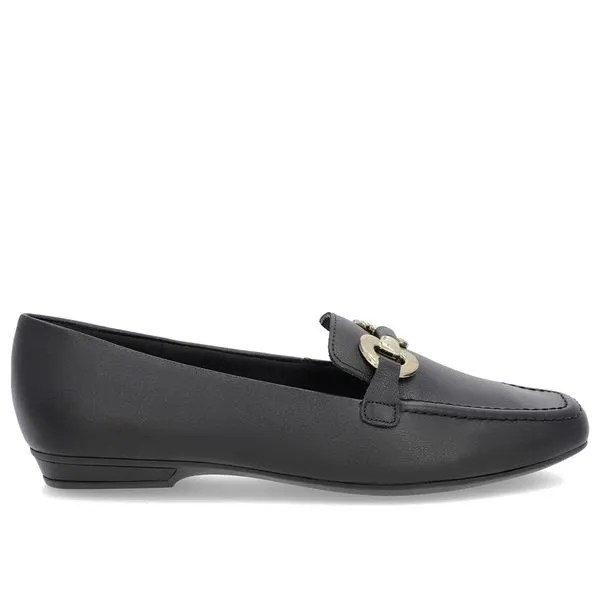 Loafer Preto Couro Bridão 34