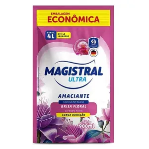 Amaciante de Roupa Magistral Ultra Concentrado Brisa Floral Refil 900ml AMACIANTE MAGISTRAL RFL UC 900ML FLORAL