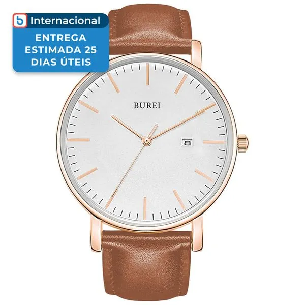 Relógio Masculino Burei Castanho SM19003 A-MBI