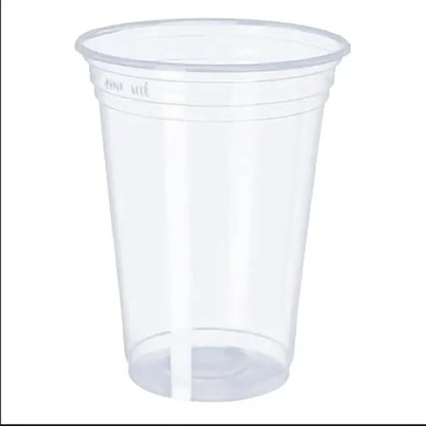 Copo Descartável Verocopo Plástico Pp Transparente 550ml 50 Unidades CVTP550 - Bello Festas