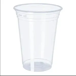 Copo Descartável Verocopo Plástico Pp Transparente 550ml 50 Unidades CVTP550 - Bello Festas