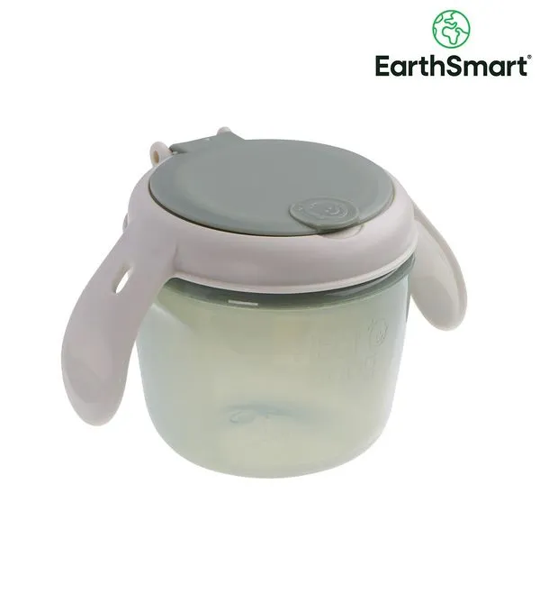 Porta Snack com Tampa Moss Vital Baby Verde