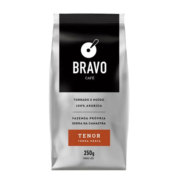 Café Bravo Torrado e Moído Tenor 250g