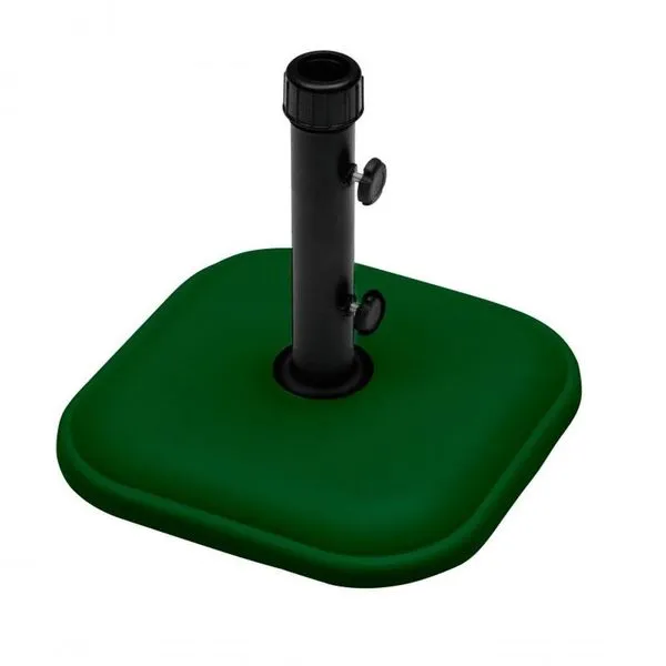 Base Para Ombrellone Em Concreto Expandido Quadrado 11kg