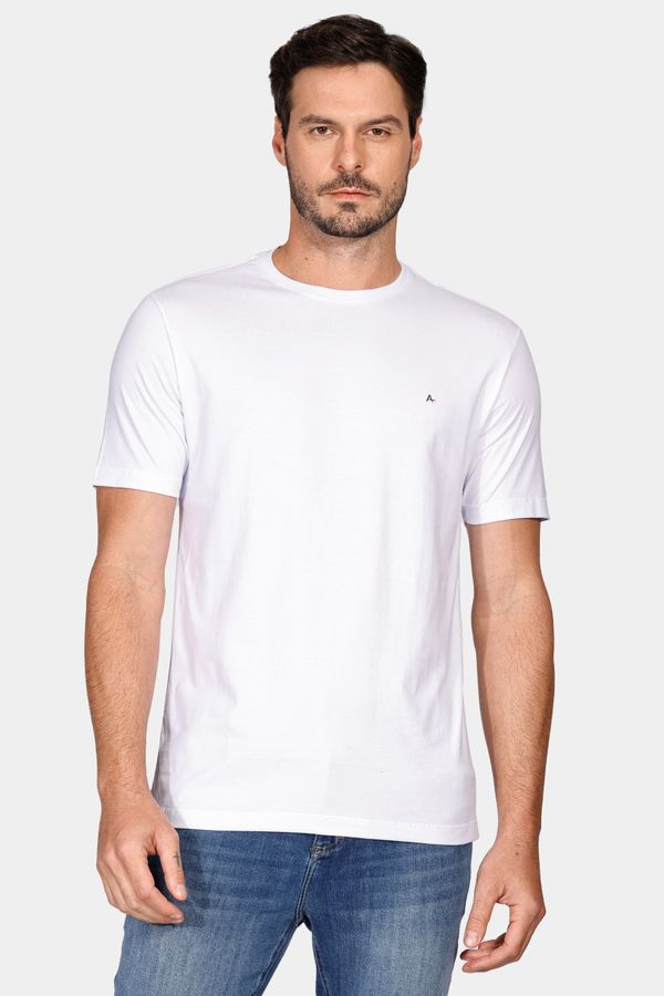 Camiseta Básica Manga Curta Branco - GG