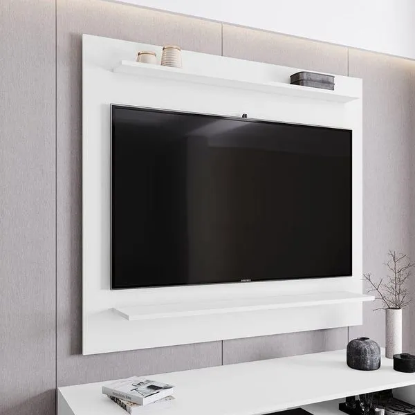 Painel Sala Para Tv Até 50 Tessa - Ssx Multicoisas Branco