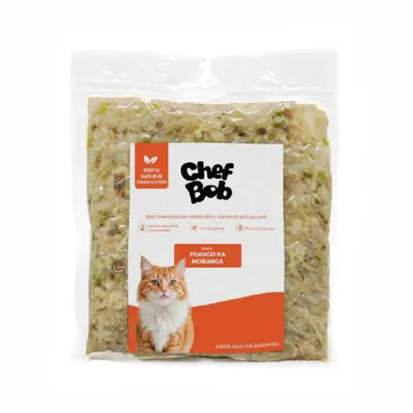 Alimentação Natural Chef Bob para Gatos Frango na Moranga 100 g