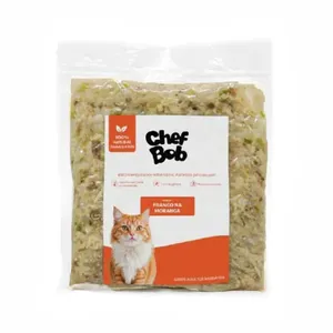 Alimentação Natural Chef Bob para Gatos Frango na Moranga 100 g