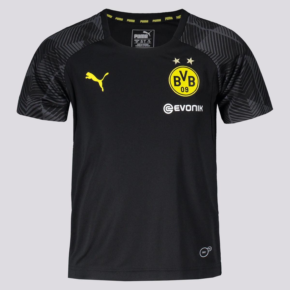 Camisa Puma Borussia Dortmund Treino Juvenil 2019