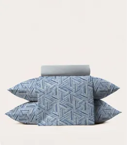 Jogo De Cama 4 Peças Supercal Casal Corttex Azul UN / Azul