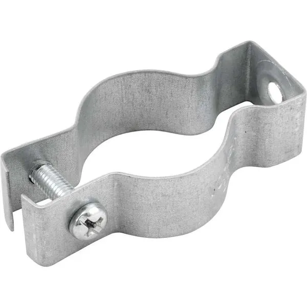 Abraçadeira Tipo "D" 3/4" Aço Carbono Zincado com Parafuso 6 peças VONDER