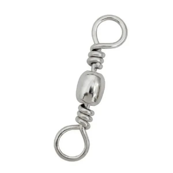 Girador para Pesca BBS Nickel No11 Reduz Torção da Linha em Latão Niquelado com 50 Peças Marine Fishing Girador para Pesca BBS Nickel No11 em Latão Niquelado com 50 Unidades Marine Fishing