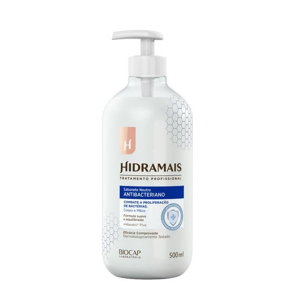 Sabonete Líquido Hidramais Antibacteriano Neutro 500ml