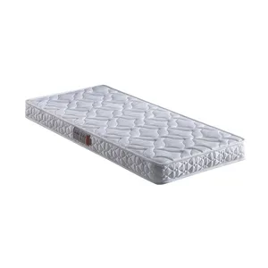 Colchão Infantil D18 Espuma Natural Bordado 60x130x12cm Ecoline Ecoflex Branco
