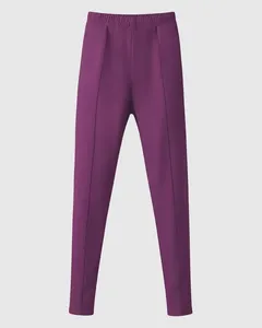 Calça Legging Infantil Montaria Em Moletom Stretch Flanelado Malwee Kids Roxo - 18