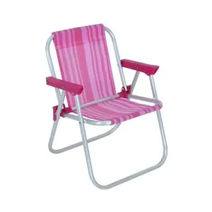 Cadeira Infantil De Alumínio Bel Fix Suporta Até 30kg Rosa (MP)