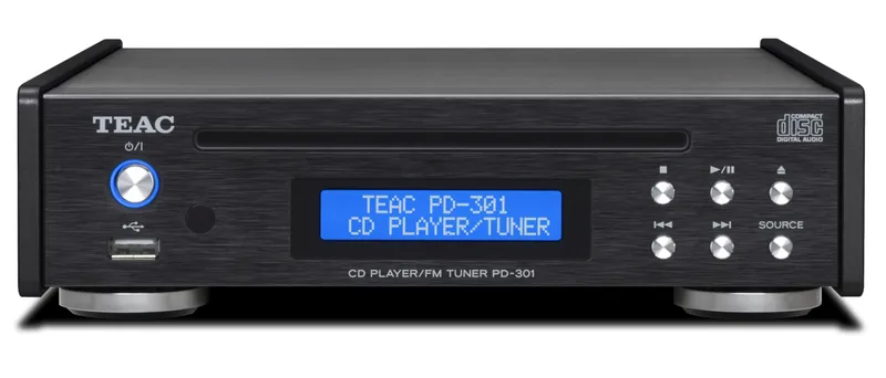CD Player, USB e Tuner FM TEAC PD-301-X Black
