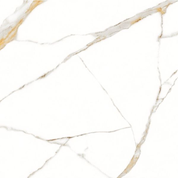 Porcelanato Oro Supreme Retificado Polido Branco 71x71cm 2,52m2 (Lote 38)