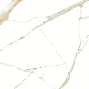 Porcelanato Oro Supreme Retificado Polido Branco 71x71cm 2,52m2 (Lote 282)