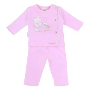 Conjunto Bebê Puro Carinho Sweet Baby 3 Peças Rosa (MP)