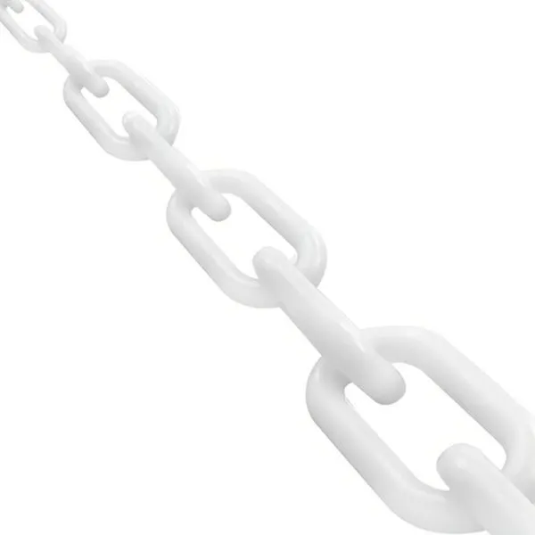 Corrente Plástica para Calha F103 para Escoamento de Águas da Chuva com Elo Grande 10 METROS Branco Ferreira Mold Corrente Plástica para Calha F103 10 METROS com Elo Grande Branco Ferreira Mold