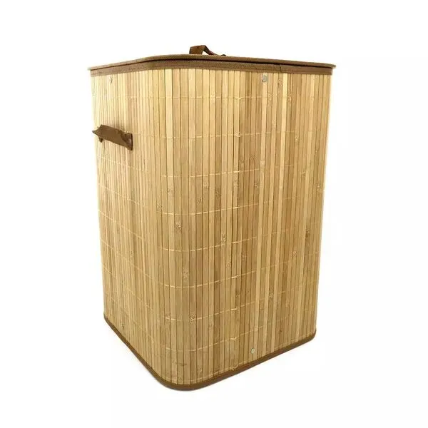 Cesto para Roupas Le Bamboo 35x35x50cm