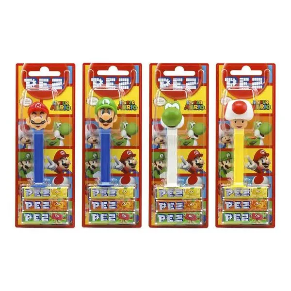 PASTILHA PEZ SUPER MARIO 25,5G