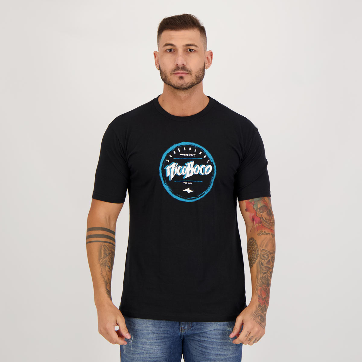 Camiseta Nicoboco Nkongsamba Preta