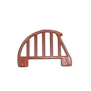 Grade Passarinheira Romana Telha 50x80x5MM para Proteção Contra Entrada de Pássaros com Fácil Instalação Terracota Grade Passarinheira Romana Telha 50x80x5MM em Polipropileno Resistente Terracota Plastipan